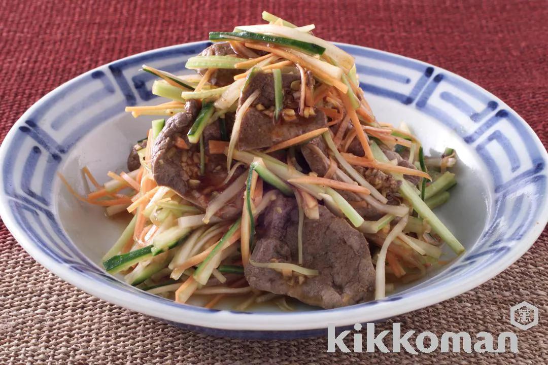 Chinese Style Liver and Vegetable Salad