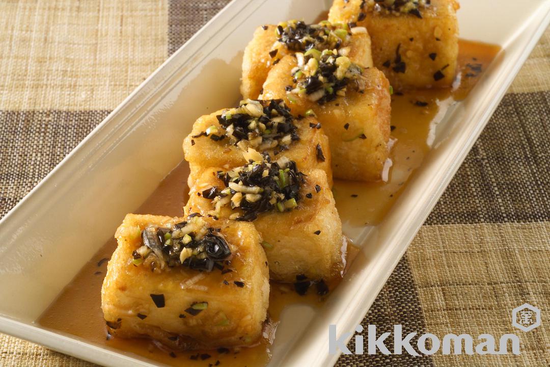 Fried Tofu in Vinegar and Soy Sauce