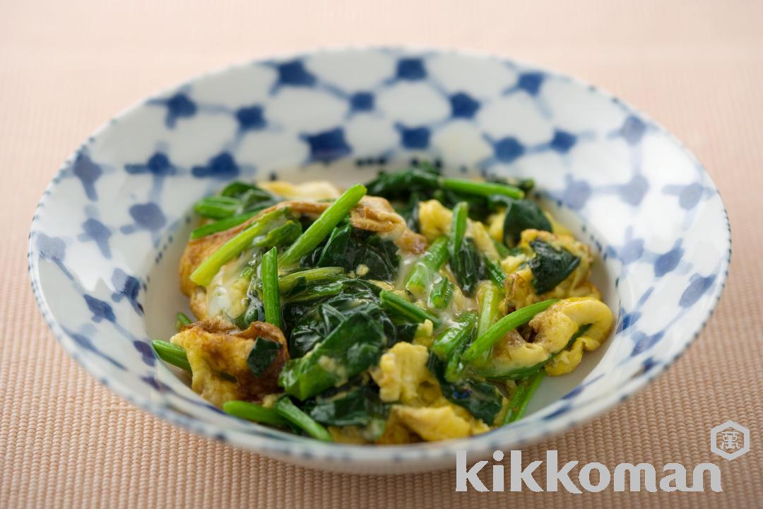 Spinach and Egg Saute