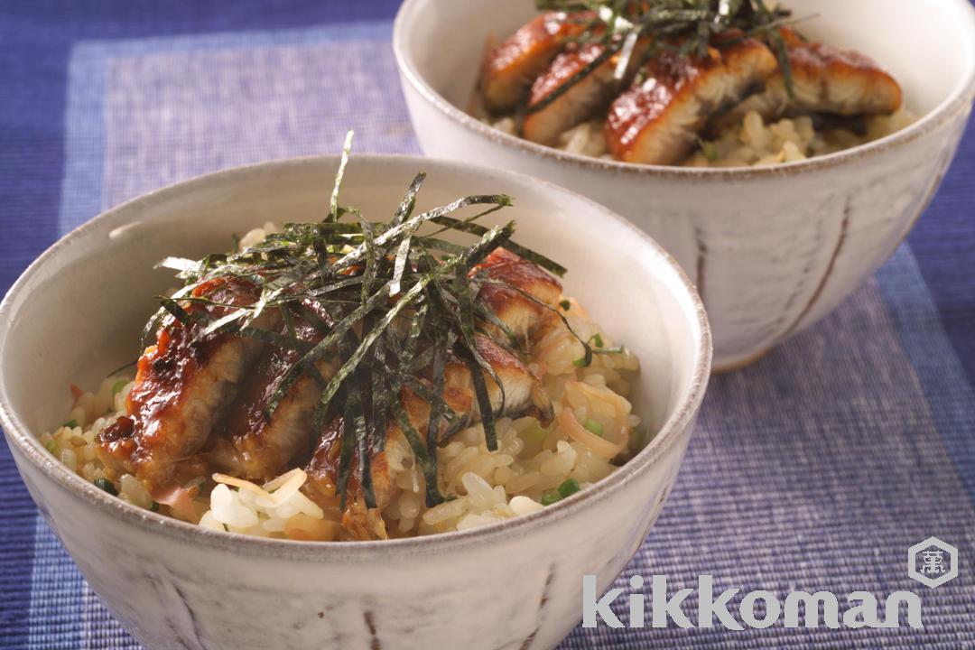 Charcoal Grilled-Style Unagi Eel on Rice