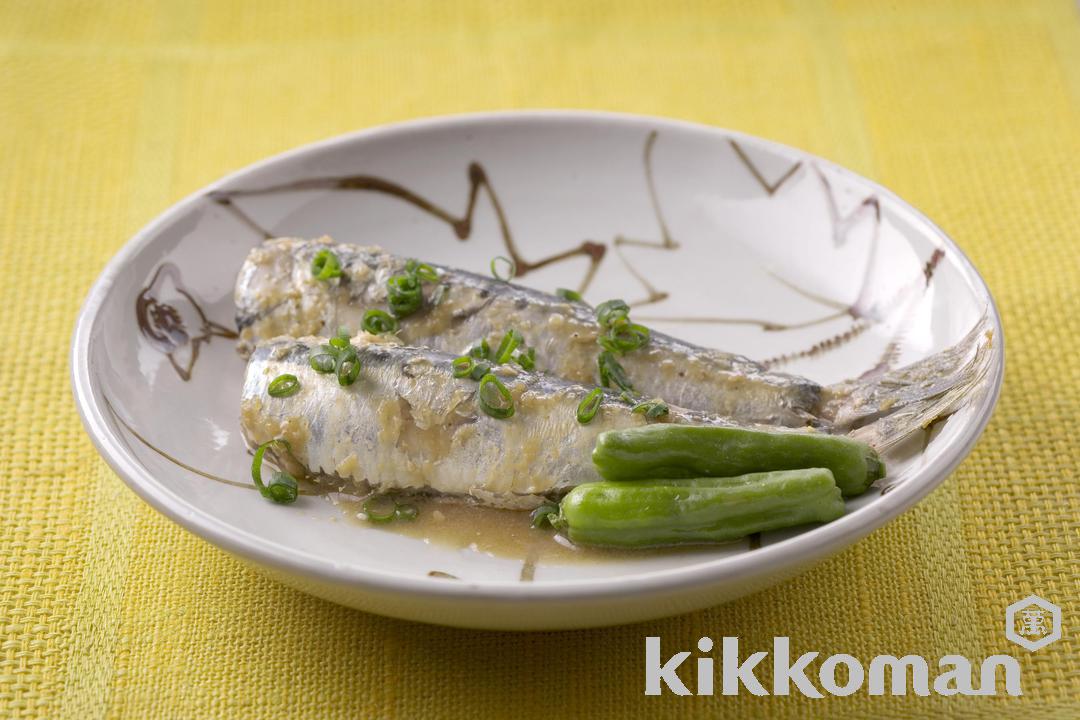 Sardines Boiled in Miso