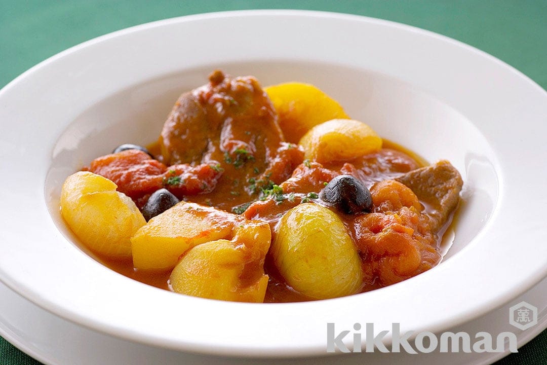 Simmered Lamb and Tomatoes