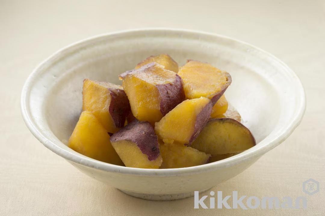 Simmered and Glazed Sweet Potatoes