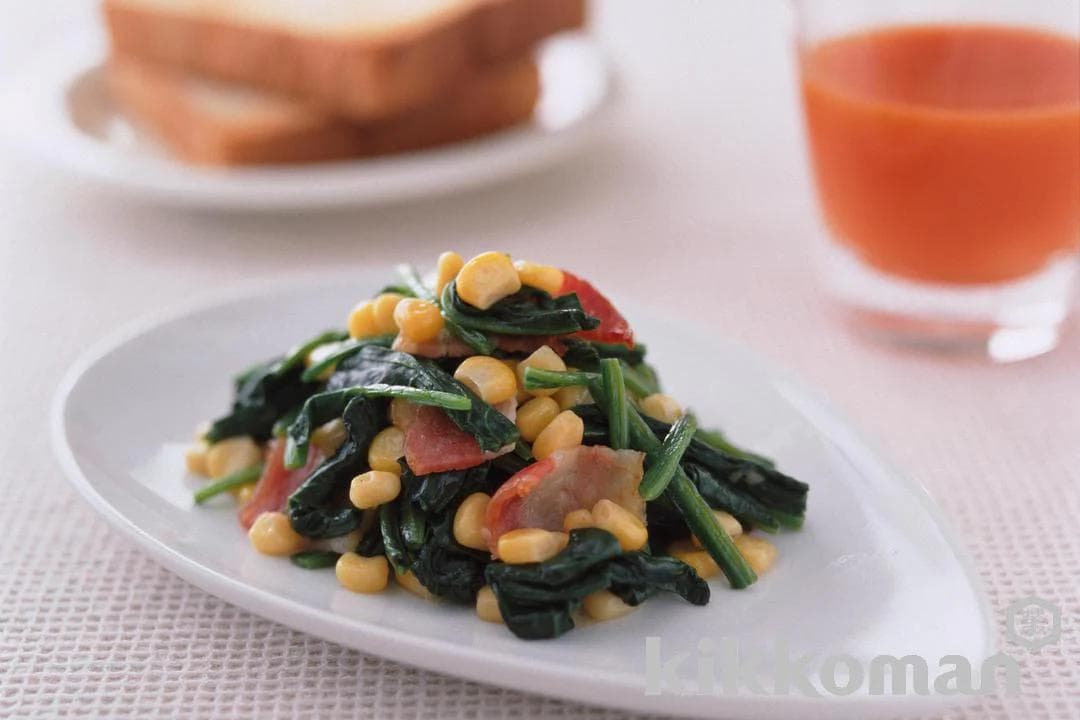 Corn and Spinach Saute