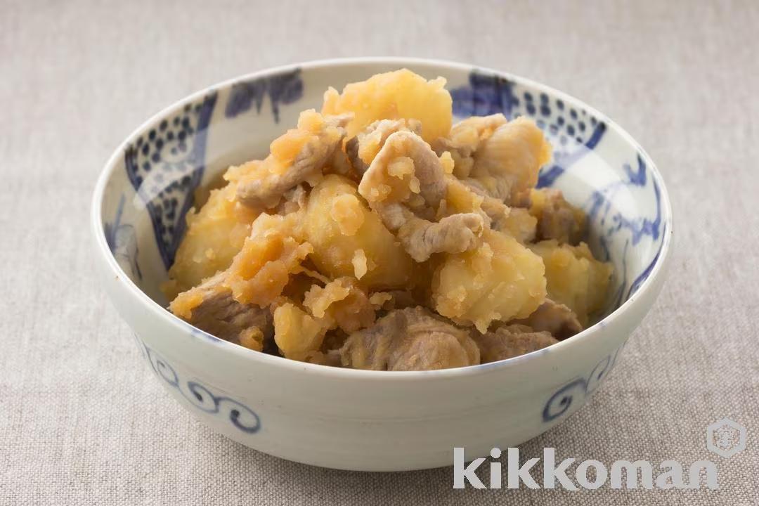Meat and Konafuki Potatoes