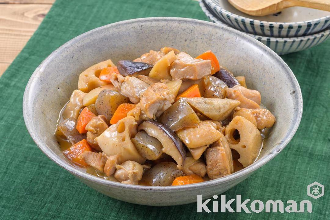 Simmered Chicken and Root Vegetables (Low Sodium)