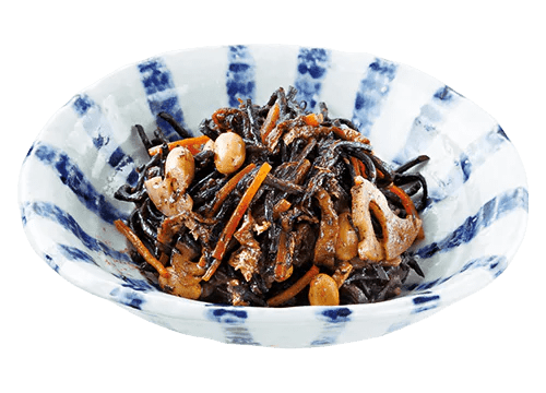 Hijiki-no-nimono Stewed Hijiki Sea Vegetable