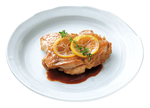 Chicken with Mirin-Glazed Lemon Sauce