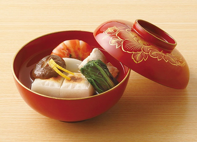 Zoni Japanese New Year Mochi Soup