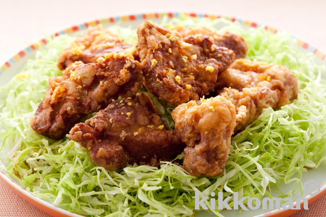 Pork Kara-age with Lemon Sauce