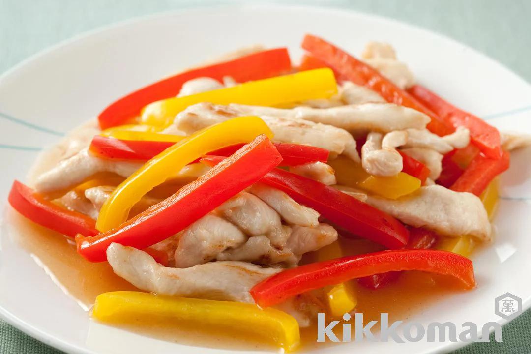 Chicken and Bell Pepper Stir Fry