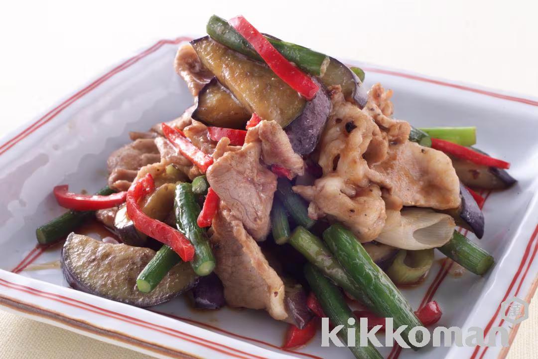 Spicy Pork and Eggplant Stir-fry