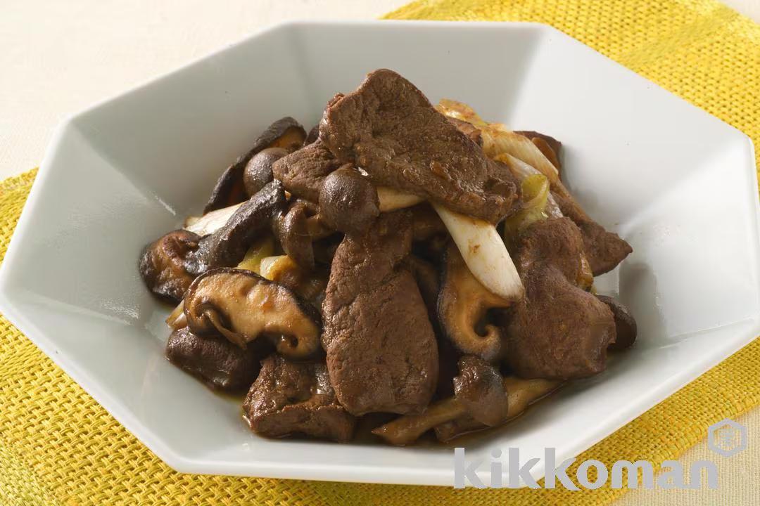 Liver and Mushroom Stir Fry