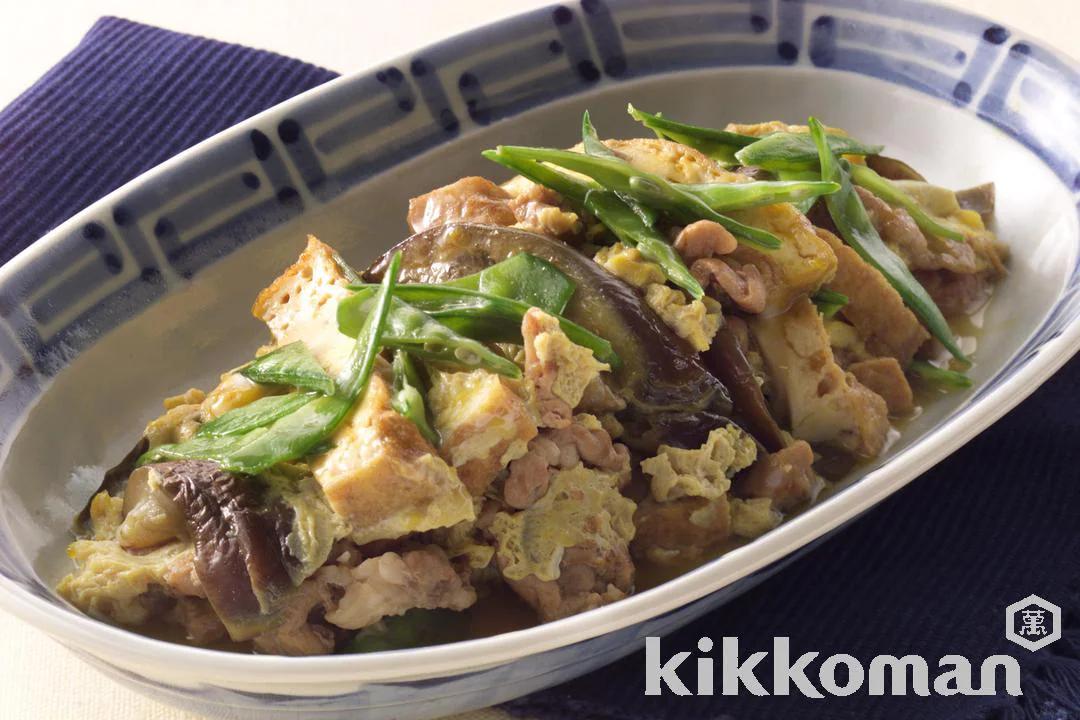 Pork and Eggplant with Egg