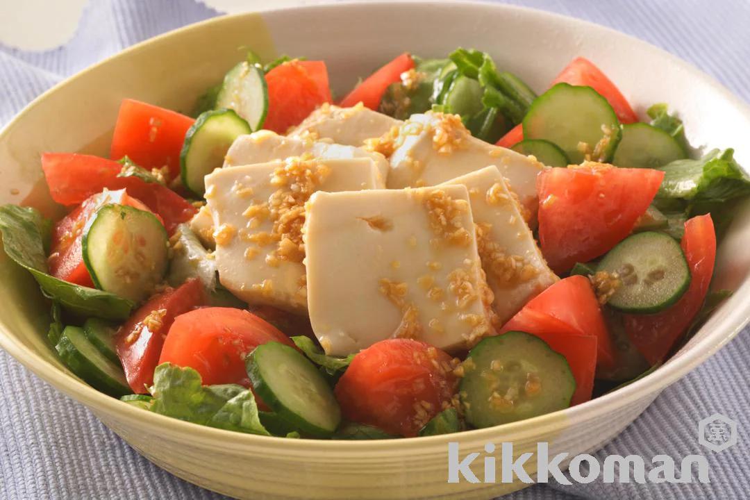 Soy Sauce Tofu Salad