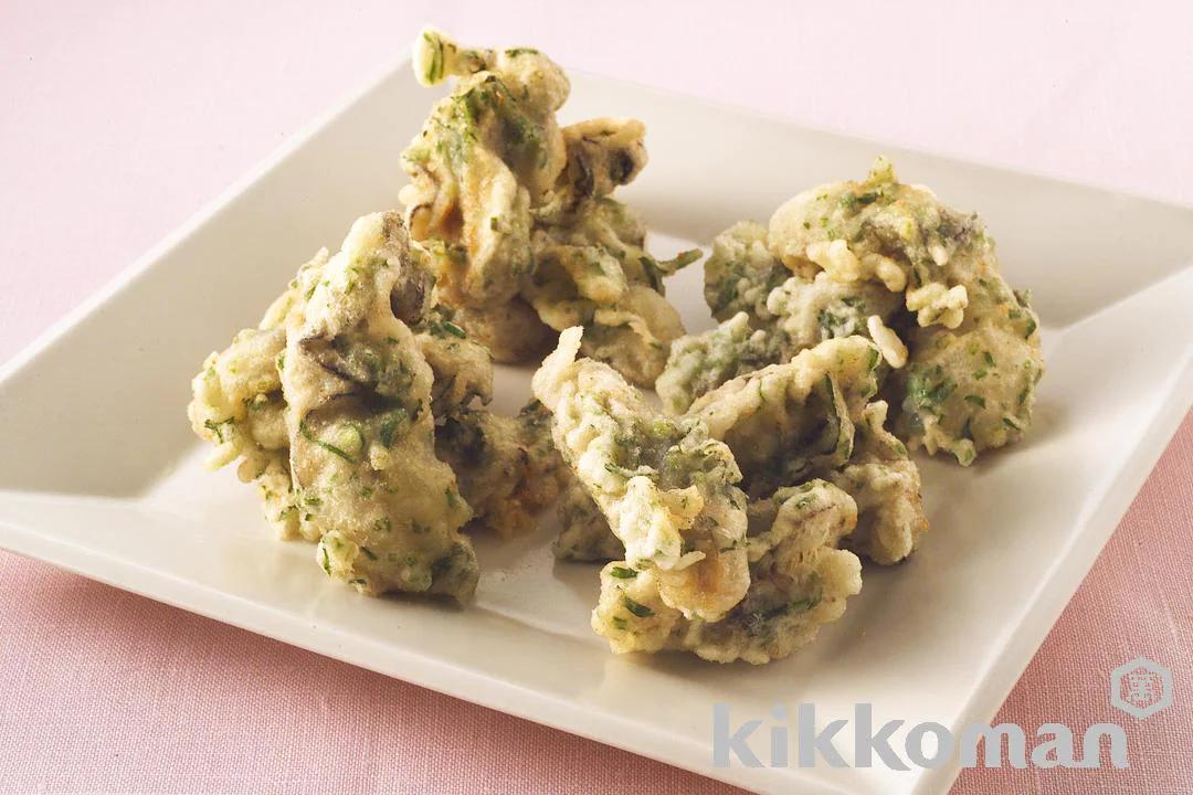 Flavored Deep-Fried Oysters