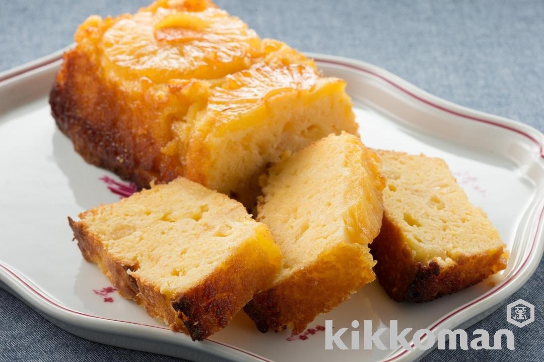 Pineapple Cake with Soy Pulp
