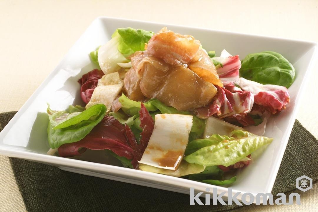 Sashimi Salad with Ponzu Dressing