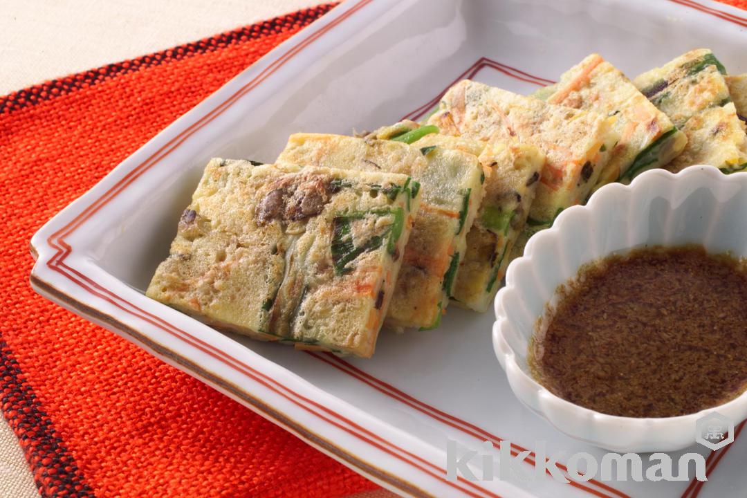 Clam and Vegetable Korean Pancake