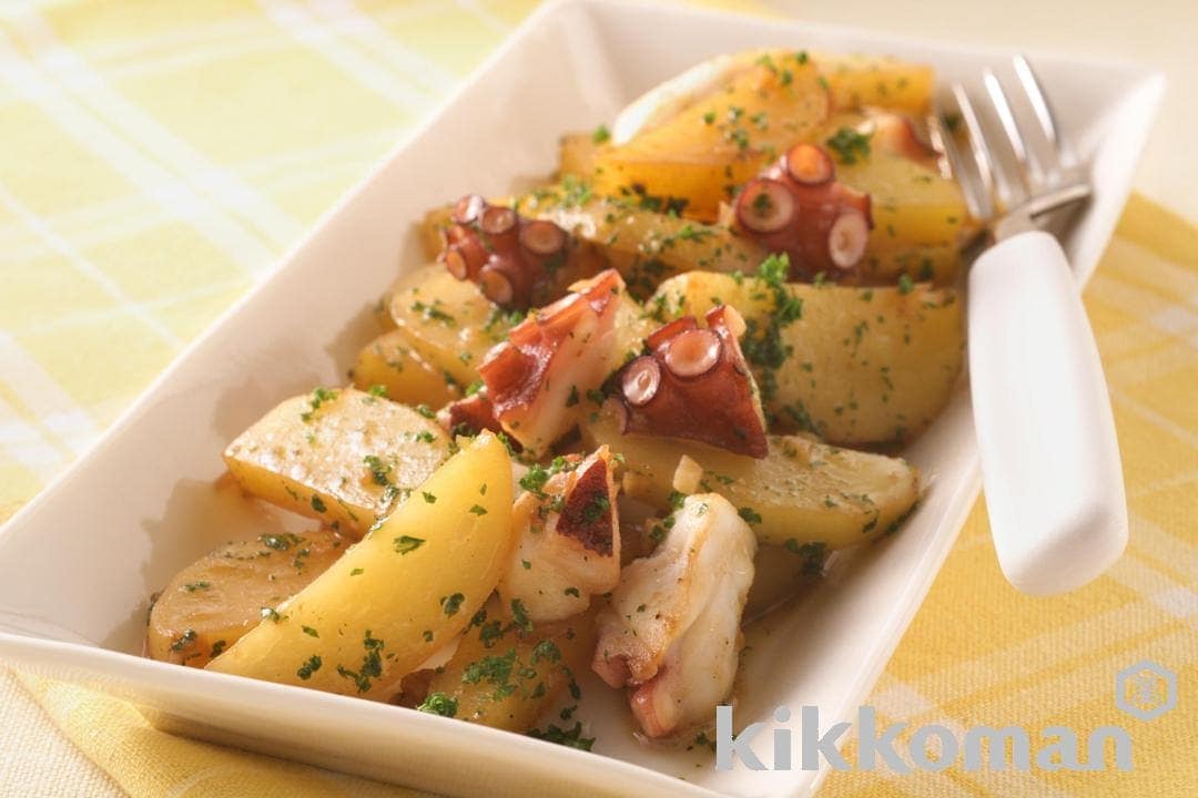 Octopus and Potatoes with Anchovies