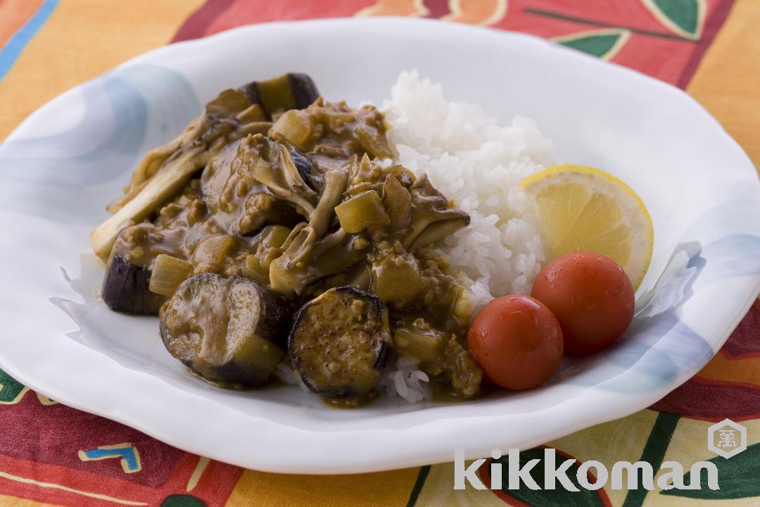 Ground Pork and Japanese Eggplant Curry