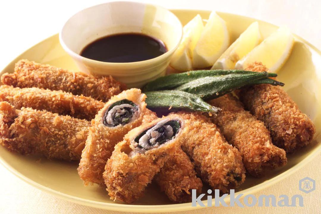 Fried Pork Rolls with Special Sauce