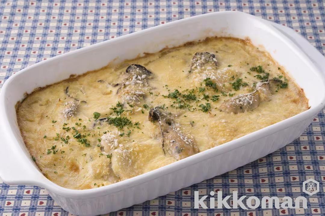 Baked Oysters and Potatoes