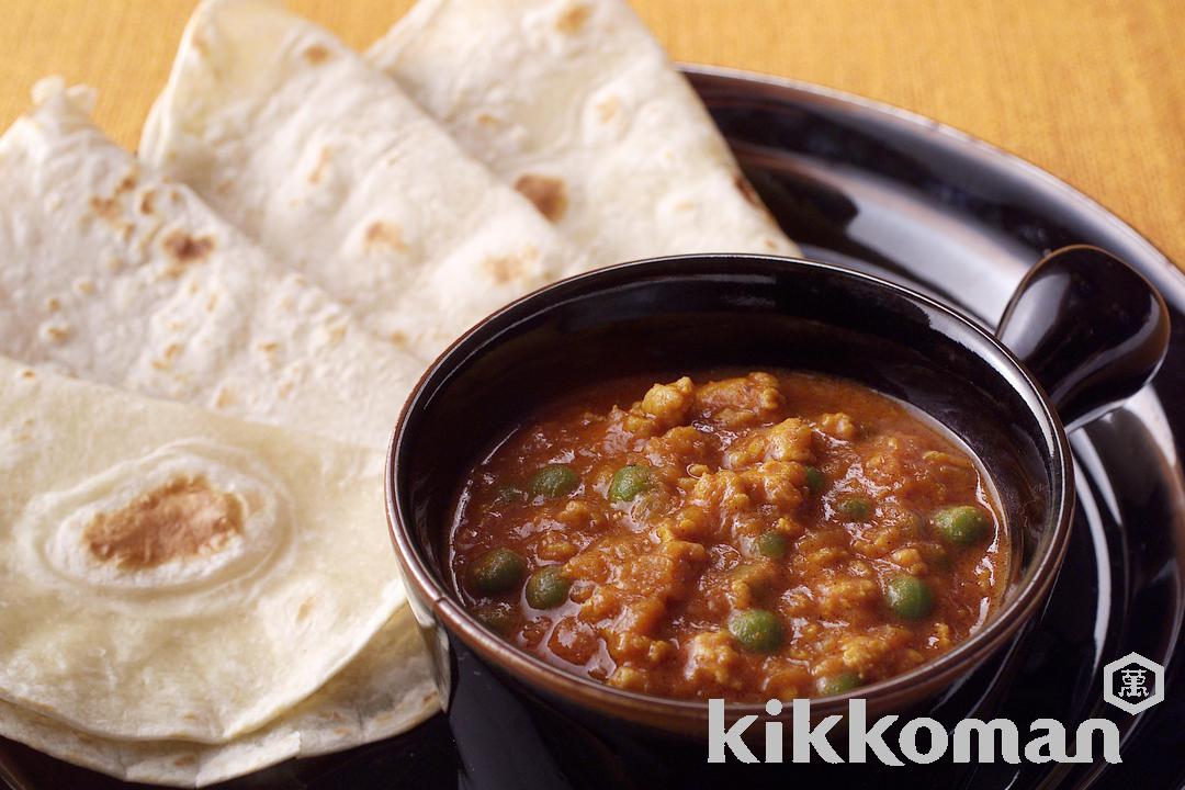 Keema Curry and Chapatis
