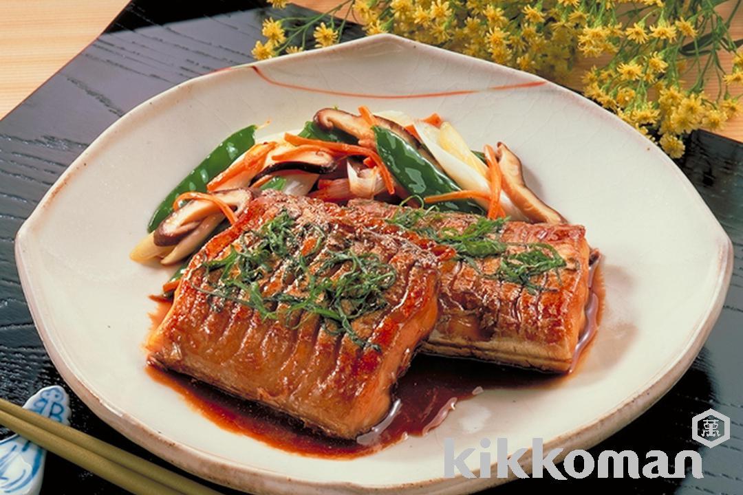 Scabbard Fish Teriyaki with Perilla