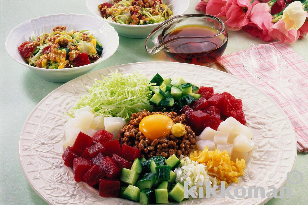 Tuna and Natto Salad