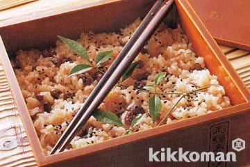Sekihan (Red Rice with Beans)