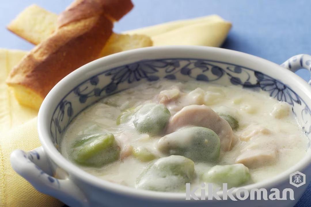Cream Stew with Fava Beans