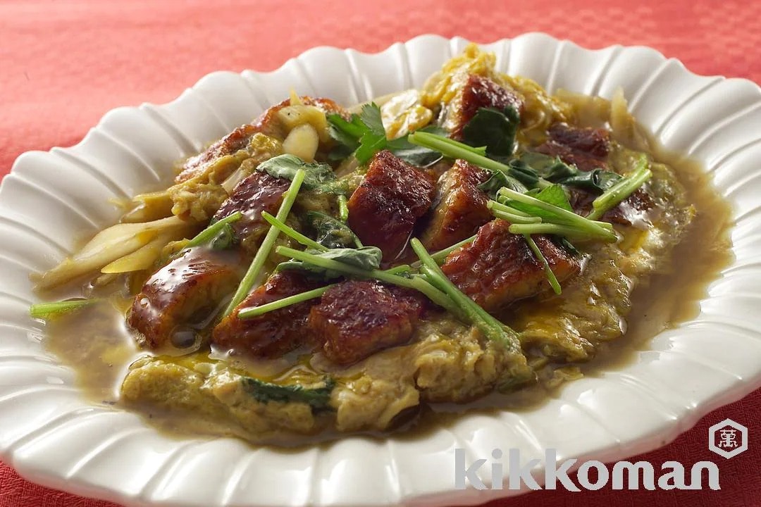 Eel and Burdock in Egg Soup