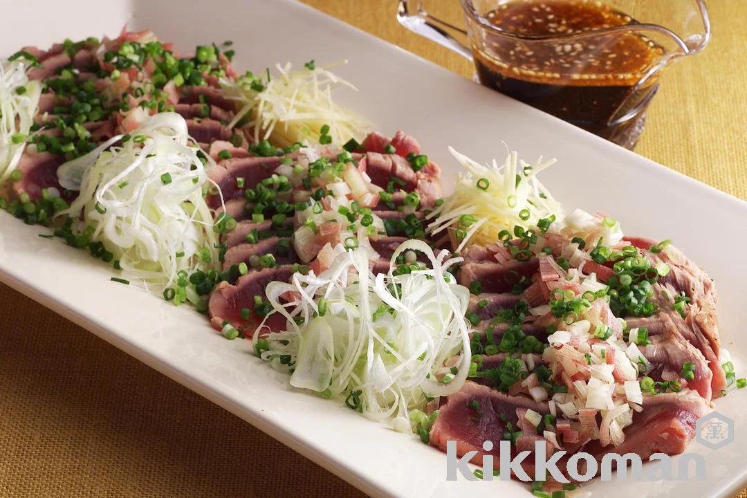 Korean Style Sliced Tuna
