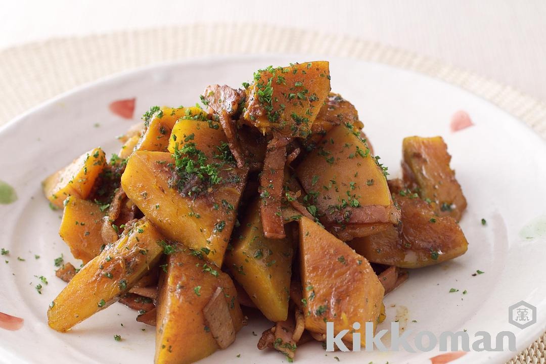 Kabocha Squash and Bacon Salad