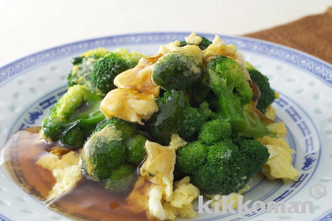 Fried Broccoli with Egg