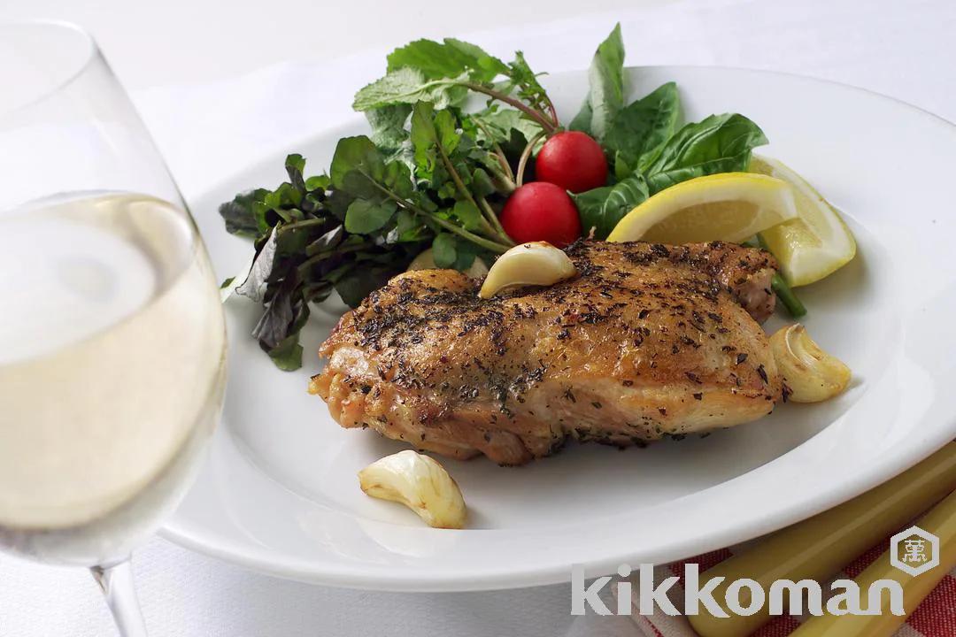 Pan-Fried Chicken with Herbs