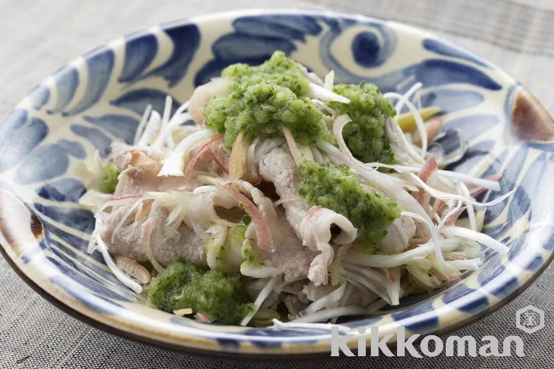 Pork with Green Vinegar Dressing