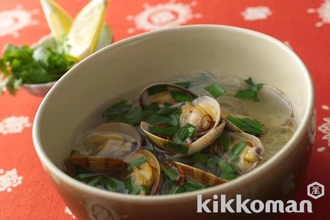 Manila Clam Rice Vermicelli (Mei Fun) Soup