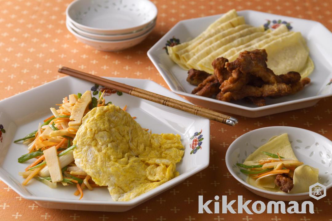 Chinese-Style Savory Crepes