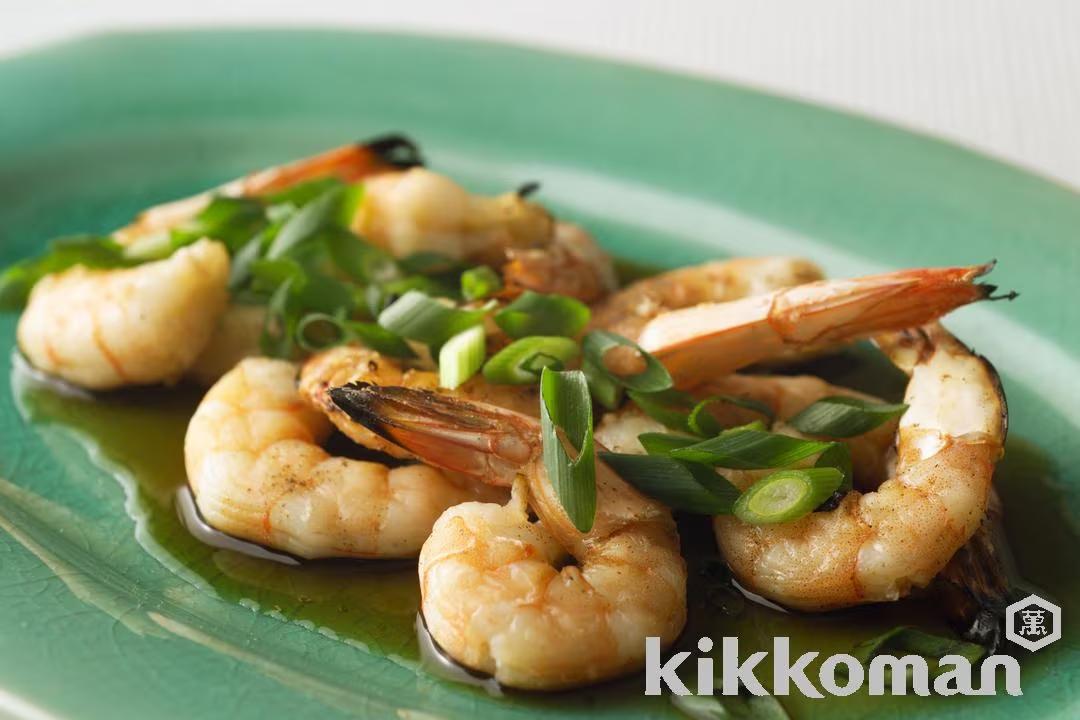 Grilled Shrimp in Lemon Ponzu Sauce