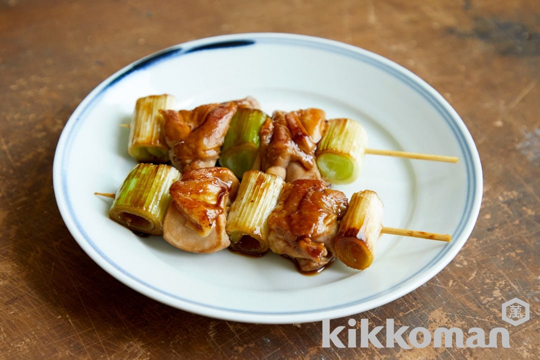 Yakitori with Japanese Long Onion