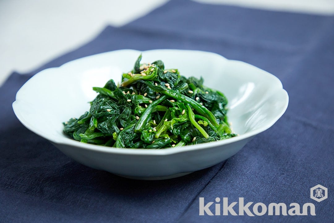 Spinach in Soy Sauce