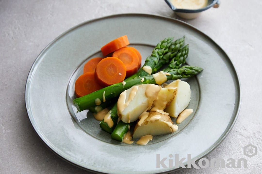 Steamed Vegetables - Soy Sauce Mayonnaise