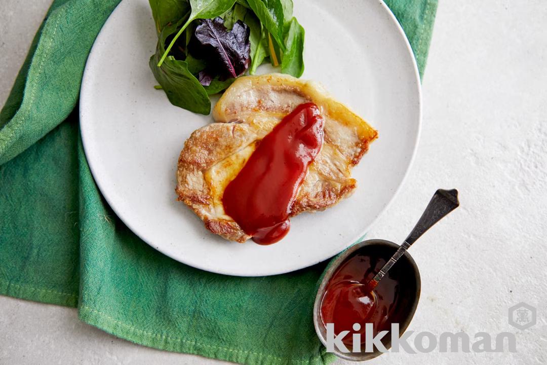 Pork Chops - Ketchup Soy Sauce