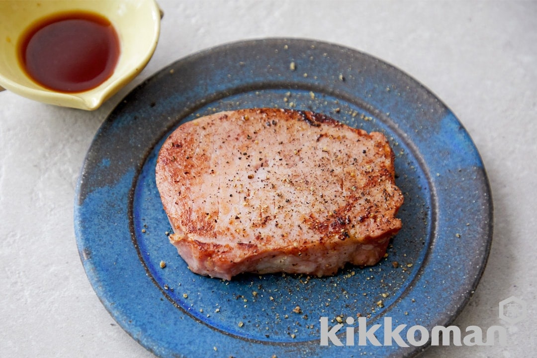 Thick Sliced Ham Saute - Maple Soy Sauce