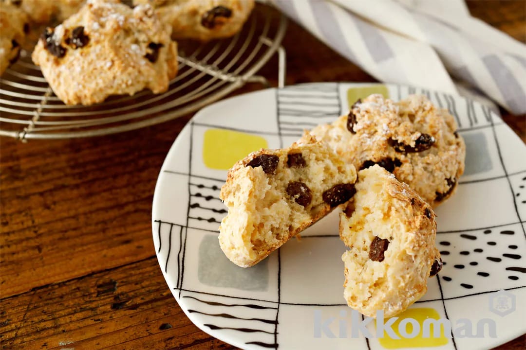 Tofu and Soy Sauce Scones