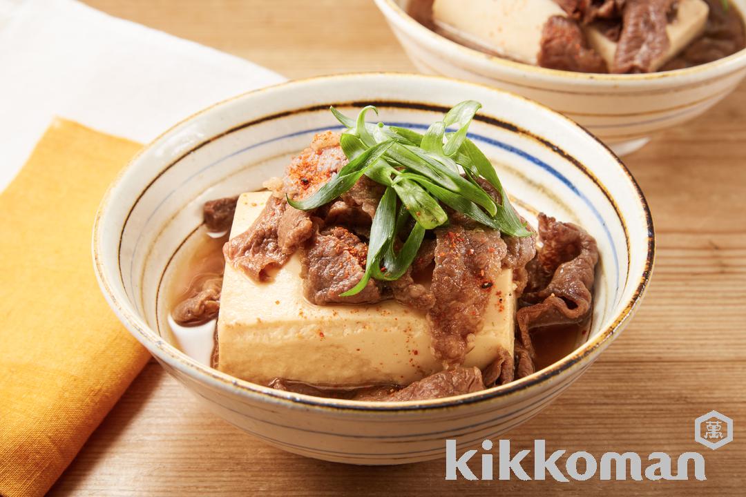 Simmered Beef and Tofu