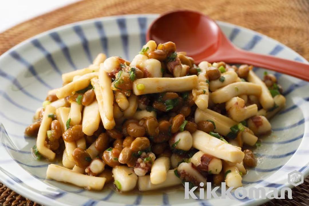 Stir-fried Natto and Squid