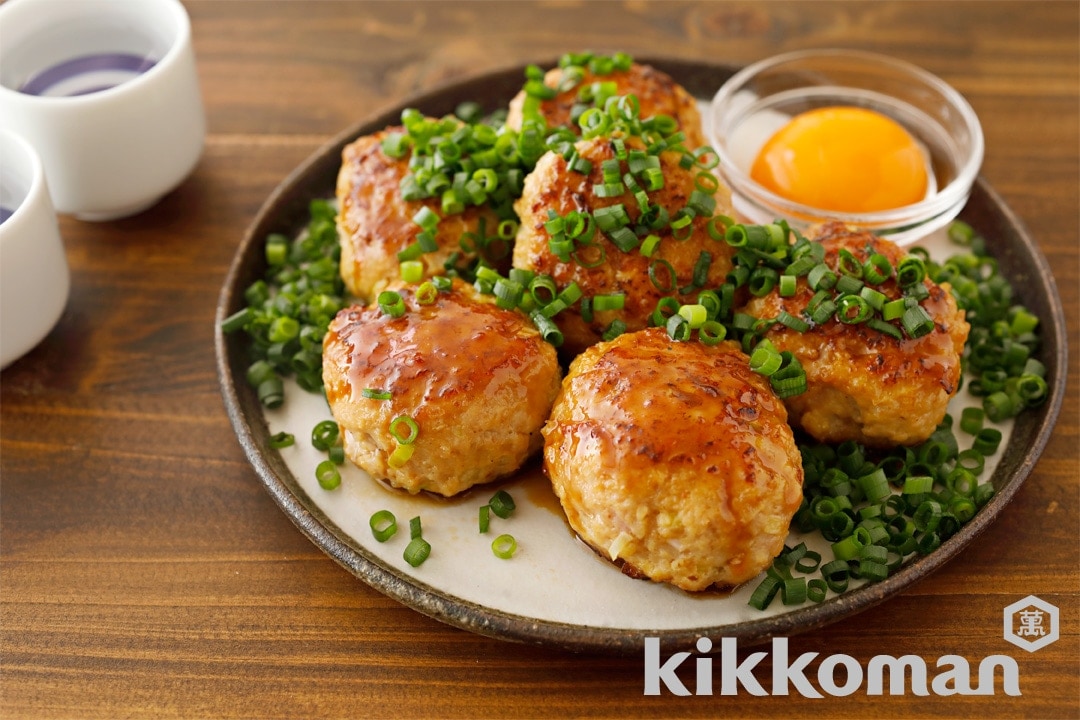 Teriyaki Tsukune (Chicken Meatballs)